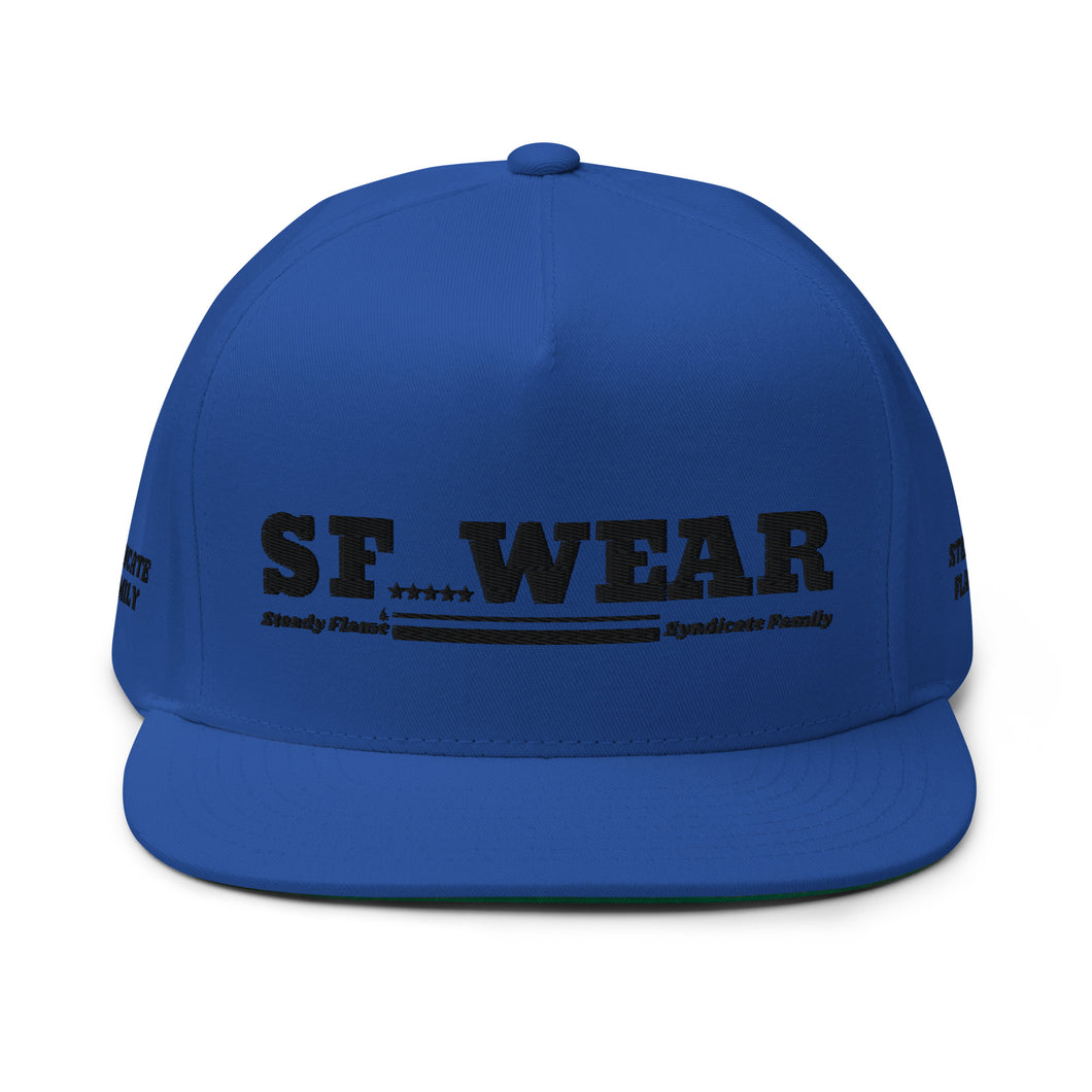 SF WEAR SNAPBACK - BLUE/BLACK