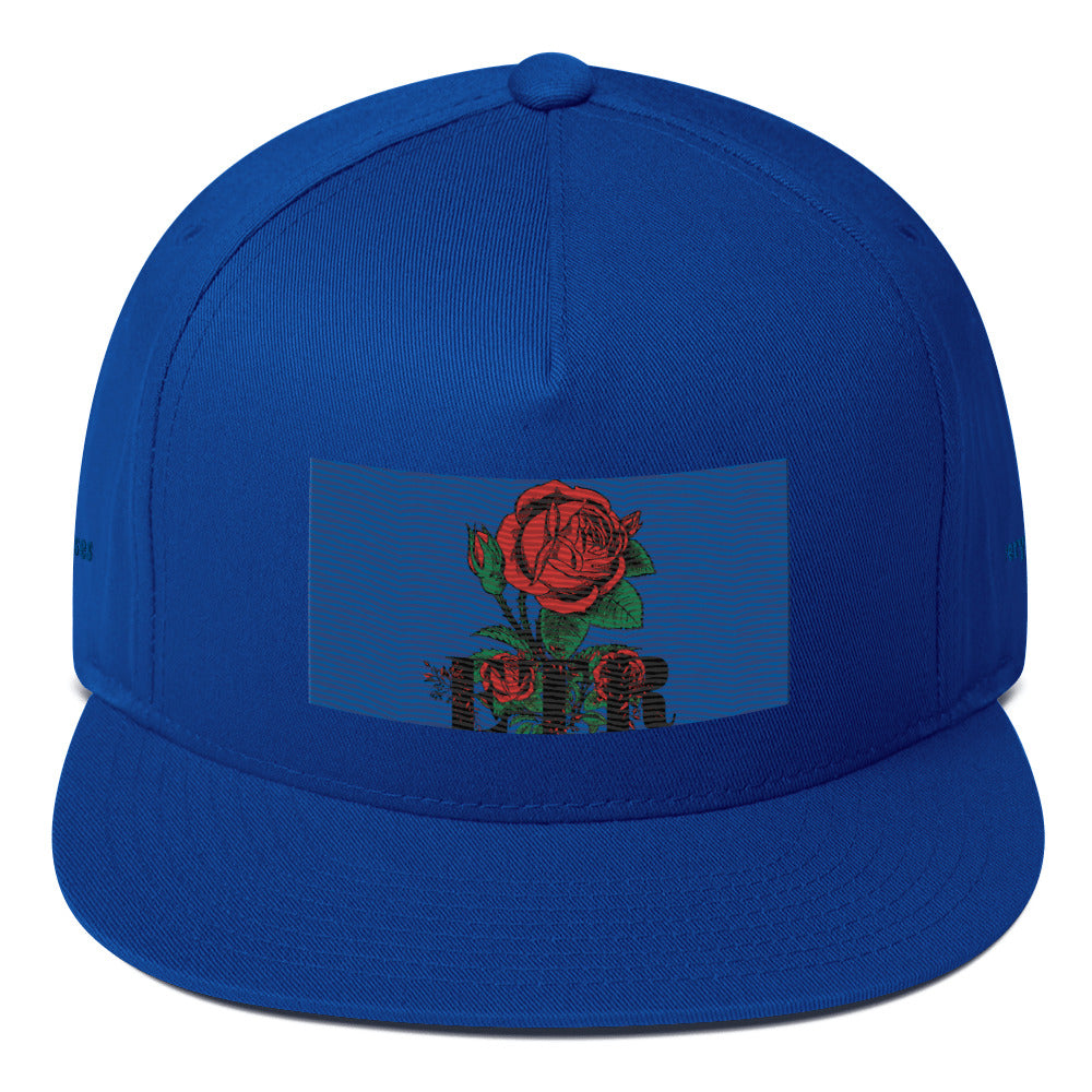 ETR 1 ROSE - BLUE Flat Bill Cap