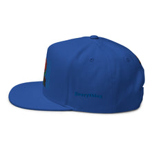 Load image into Gallery viewer, ETR 1 ROSE - BLUE Flat Bill Cap
