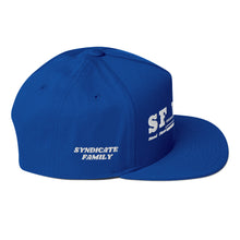 Load image into Gallery viewer, SF WEAR SNAPBACK - BLUE/WHITE
