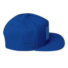 Load image into Gallery viewer, ETR 1 ROSE - BLUE Flat Bill Cap
