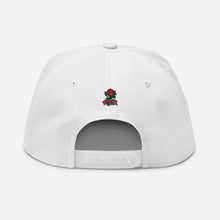 Load image into Gallery viewer, ETR HAT - WHITE/BLACK/RED Flat Bill Cap
