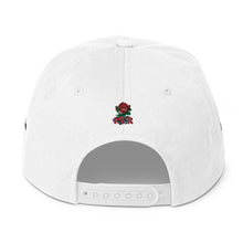 Load image into Gallery viewer, ETR HAT - WHITE/BLACK/RED Flat Bill Cap
