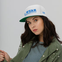 Load image into Gallery viewer, SF WEAR SNAPBACK - LIGHT BLUE/WHITE
