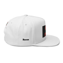 Load image into Gallery viewer, ETR HAT - WHITE/BLACK/RED Flat Bill Cap
