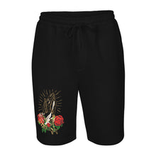 Load image into Gallery viewer, Rosary Fleece Shorts - Black
