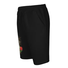 Load image into Gallery viewer, Rosary Fleece Shorts - Black
