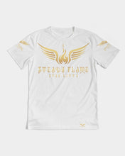 Load image into Gallery viewer, STEADY FLAME GOLD-WHITE Men&#39;s Tee
