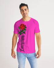 Load image into Gallery viewer, EVERYTHING ROSES 4.0 - HOT PINK Men&#39;s Tee
