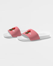 Load image into Gallery viewer, EVERYTHING ROSES FEMALE - PINK/WHITE Women&#39;s Slide Sandal
