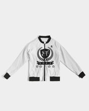 Load image into Gallery viewer, SF WEAR 1 LOGO FEMALE JACKET - BLACK/WHITE Women&#39;s Bomber Jacket
