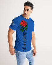 Load image into Gallery viewer, EVERYTHING ROSES 4.0 - BLUE Men&#39;s Tee
