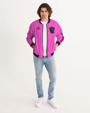 Load image into Gallery viewer, LIFE A GAMBLE &quot; LETS PLAY&quot; - HOT PINK Men&#39;s Bomber Jacket
