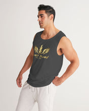 Load image into Gallery viewer, STEADY FLAME TANK TOP - VINTAGE BLACK Men&#39;s Sports Tank
