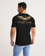 Load image into Gallery viewer, STEADY FLAME NEXT T-SHIRT - BLACK Men&#39;s Tee
