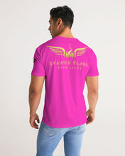 Load image into Gallery viewer, STEADY FLAME NEXT T-SHIRTS - DARK HOT PINK Men&#39;s Tee
