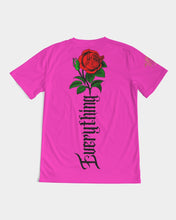 Load image into Gallery viewer, EVERYTHING ROSES 4.0 - HOT PINK Men&#39;s Tee
