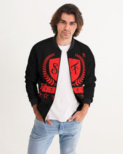 Load image into Gallery viewer, SF WEAR 1 LOGO JACKET - BLACK/RED Men&#39;s Bomber Jacket
