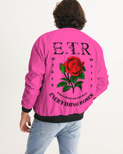 Load image into Gallery viewer, ETR 1 ROSE JACKET - PINK Men&#39; Bomber Jacket
