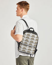 Load image into Gallery viewer, STEADYFAME  LEAUTHER BACKPACK - WHITE Classic Faux Leather Backpack
