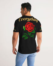 Load image into Gallery viewer, EVERYTHING ROSES 1 - BLACK/GOLD NEW Men&#39;s Tee
