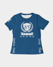 Load image into Gallery viewer, SF WEAR 1 (2.0) T-SHIRT - BLUE Women&#39;s Tee
