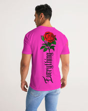 Load image into Gallery viewer, EVERYTHING ROSES 4.0 - HOT PINK Men&#39;s Tee
