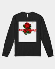 Load image into Gallery viewer, EVERYTHING ROSES 3.0 (Long sleeve Jersey T-Shirt)  - BLACK/WHITE/RED
