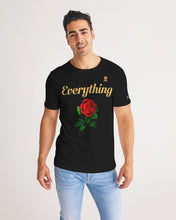 Load image into Gallery viewer, EVERYTHING ROSES 1 - BLACK/GOLD NEW Men&#39;s Tee
