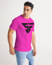 Load image into Gallery viewer, STEADY FLAME NEXT T-SHIRTS - DARK HOT PINK Men&#39;s Tee
