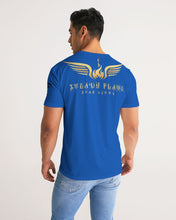 Load image into Gallery viewer, STEADY FLAME NEXT T-SHIERTS  - BLUE Men&#39;s Tee
