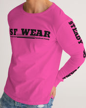 Load image into Gallery viewer, SF WEAR 5STAR - HOT PINK Men&#39;s All-Over Print Long Sleeve Tee
