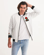 Load image into Gallery viewer, ETR 1 ROSE  JACKET - WHITE Men&#39;s Bomber Jacket
