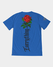 Load image into Gallery viewer, EVERYTHING ROSES 4.0 - BLUE Men&#39;s Tee
