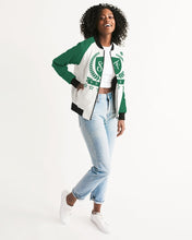 Load image into Gallery viewer, SF WEAR 1 JACKET  - KELLY GREEN Women&#39;s Bomber Jacket
