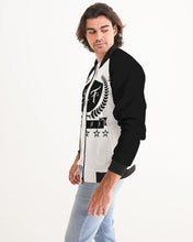 Load image into Gallery viewer, SF WEAR 1  (2 TONE) JACKET - PITCH BLACK/WHITE Men&#39;s Bomber Jacket
