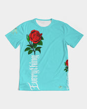 Load image into Gallery viewer, EVERYTHING ROSES 4.0 - TURQUOISE Men&#39;s Tee
