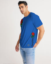 Load image into Gallery viewer, EVERYTHING ROSES 4.0 - BLUE Men&#39;s Tee
