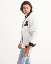 Load image into Gallery viewer, ETR 1 ROSE  JACKET - WHITE Men&#39;s Bomber Jacket
