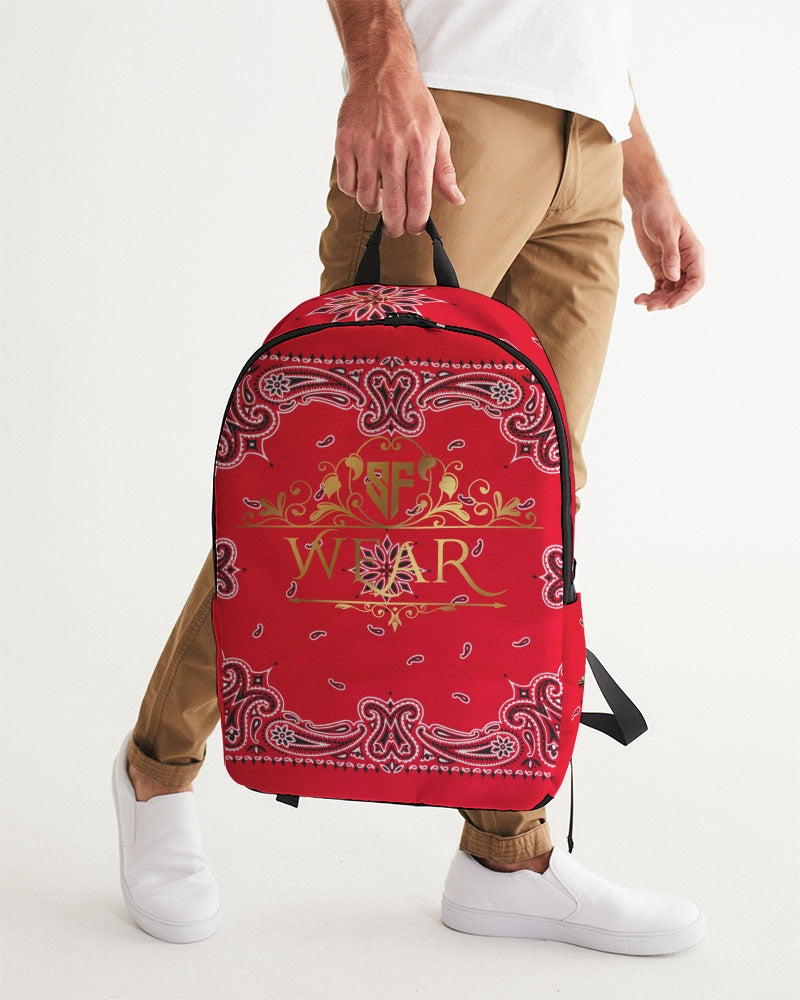 SF WEAR 5IVE RED BANDANA Large Backpack