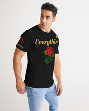 Load image into Gallery viewer, EVERYTHING ROSES 1 - BLACK/GOLD NEW Men&#39;s Tee
