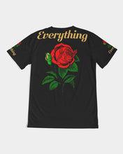 Load image into Gallery viewer, EVERYTHING ROSES 1 - BLACK/GOLD NEW Men&#39;s Tee
