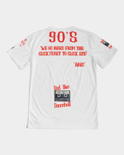 Load image into Gallery viewer, 90&#39;S (BARS) - RED/BLACK Men&#39;s Tee
