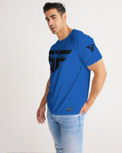 Load image into Gallery viewer, STEADY FLAME NEXT T-SHIERTS  - BLUE Men&#39;s Tee
