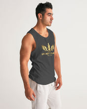 Load image into Gallery viewer, STEADY FLAME TANK TOP - VINTAGE BLACK Men&#39;s Sports Tank
