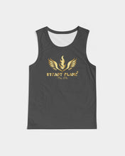 Load image into Gallery viewer, STEADY FLAME TANK TOP - VINTAGE BLACK Men&#39;s Sports Tank
