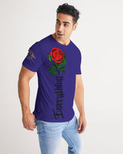 Load image into Gallery viewer, EVERYTHING ROSES 4 - PURPLE Men&#39;s Tee
