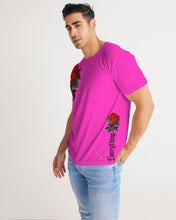 Load image into Gallery viewer, EVERYTHING ROSES 4.0 - HOT PINK Men&#39;s Tee
