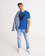 Load image into Gallery viewer, STEADY FLAME NEXT T-SHIERTS  - BLUE Men&#39;s Tee
