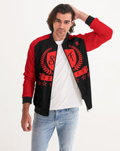 Load image into Gallery viewer, SF WEAR 1 LOGO 2 TONE JACKET - BLACK/RED Men&#39;s Bomber Jacket
